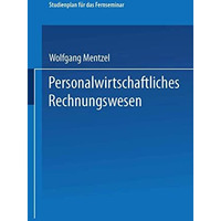 Personalwirtschaftliches Rechnungswesen [Paperback]