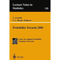 Probability Towards 2000 [Paperback]