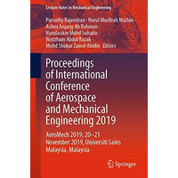 Proceedings of International Conference of Aerospace and Mechanical Engineering  [Paperback]