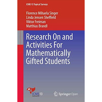 Research On and Activities For Mathematically Gifted Students [Paperback]