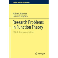 Research Problems in Function Theory: Fiftieth Anniversary Edition [Paperback]