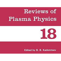 Reviews of Plasma Physics [Hardcover]