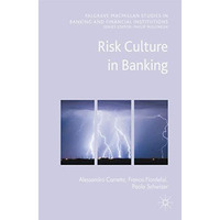 Risk Culture in Banking [Hardcover]