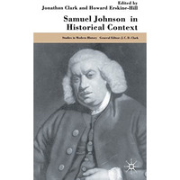 Samuel Johnson in Historical Context [Hardcover]