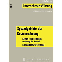 Spezialgebiete der Kostenrechnung: Kosten- und Leistungsrechnung im Handel; Stan [Paperback]