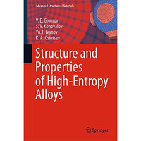 Structure and Properties of High-Entropy Alloys [Hardcover]