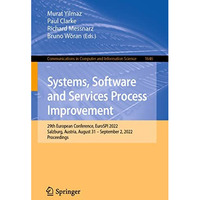 Systems, Software and Services Process Improvement: 29th European Conference, Eu [Paperback]