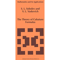 The Theory of Cubature Formulas [Paperback]