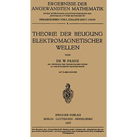 Theorie der Beugung Elektromagnetischer Wellen [Paperback]