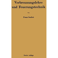 Verbrennungslehre und Feuerungstechnik [Paperback]