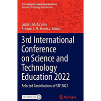 3rd International Conference on Science and Technology Education 2022: Selected  [Hardcover]