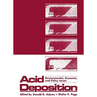 Acid Deposition: Environmental, Economic, and Policy Issues [Paperback]