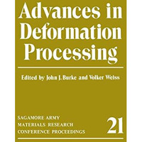 Advances in Deformation Processing [Paperback]