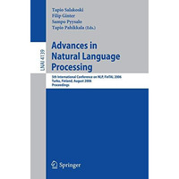 Advances in Natural Language Processing: 5th International Conference, FinTAL 20 [Paperback]