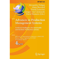 Advances in Production Management Systems. Artificial Intelligence for Sustainab [Hardcover]