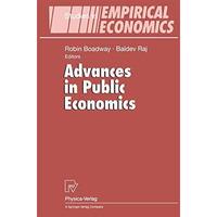 Advances in Public Economics [Hardcover]