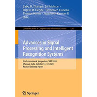 Advances in Signal Processing and Intelligent Recognition Systems: 6th Internati [Paperback]