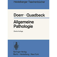 Allgemeine Pathologie [Paperback]