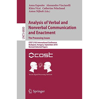 Analysis of Verbal and Nonverbal Communication and Enactment.The Processing Issu [Paperback]