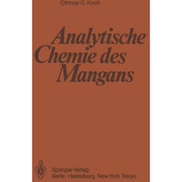 Analytische Chemie des Mangans [Paperback]