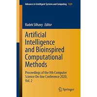 Artificial Intelligence and Bioinspired Computational Methods: Proceedings of th [Paperback]