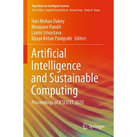 Artificial Intelligence and Sustainable Computing: Proceedings of ICSISCET 2020 [Paperback]