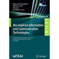 Bio-inspired Information and Communication Technologies: 11th EAI International  [Paperback]