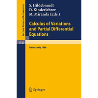 Calculus of Variations and Partial Differential Equations: Proceedings of a Conf [Paperback]