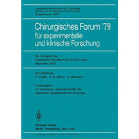 Chirurgisches Forum 79: f?r experimentelle und klinische Forschung [Paperback]