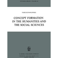 Concept Formation in the Humanities and the Social Sciences [Hardcover]