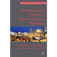 Conceptualizing Culture in Social Movement Research [Hardcover]