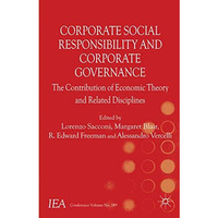 Corporate Social Responsibility and Corporate Governance: The Contribution of Ec [Hardcover]