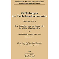 Das Starkbeben am 29. Januar 1967 in Molln, Ober?sterreich [Paperback]