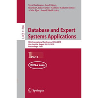 Database and Expert Systems Applications: 30th International Conference, DEXA 20 [Paperback]