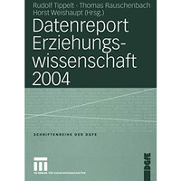 Datenreport Erziehungswissenschaft 2004 [Paperback]