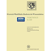 Die Situation der Katakombenforschung in Rom [Paperback]