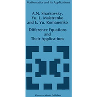 Difference Equations and Their Applications [Hardcover]