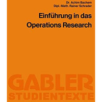 Einf?hrung in das Operations Research [Paperback]