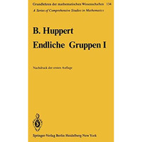 Endliche Gruppen I [Paperback]