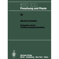 Entgraten durch Hochdruckwasserstrahlen [Paperback]