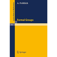 Formal Groups [Paperback]