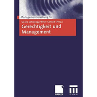 Gerechtigkeit und Management [Paperback]