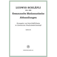 Gesammelte Mathematische Abhandlungen [Paperback]