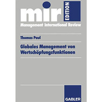 Globales Management von Wertsch?pfungsfunktionen [Paperback]