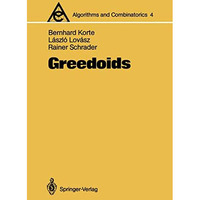 Greedoids [Paperback]