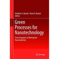 Green Processes for Nanotechnology: From Inorganic to Bioinspired Nanomaterials [Hardcover]