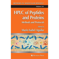 HPLC of Peptides and Proteins: Methods and Protocols [Hardcover]