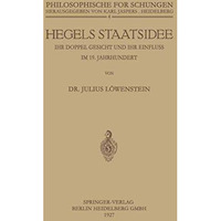 Hegels Staatsidee [Paperback]