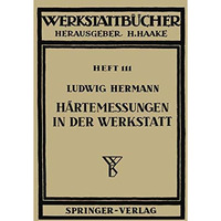 H?rtemessungen in der Werkstatt [Paperback]