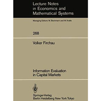 Information Evaluation in Capital Markets [Paperback]